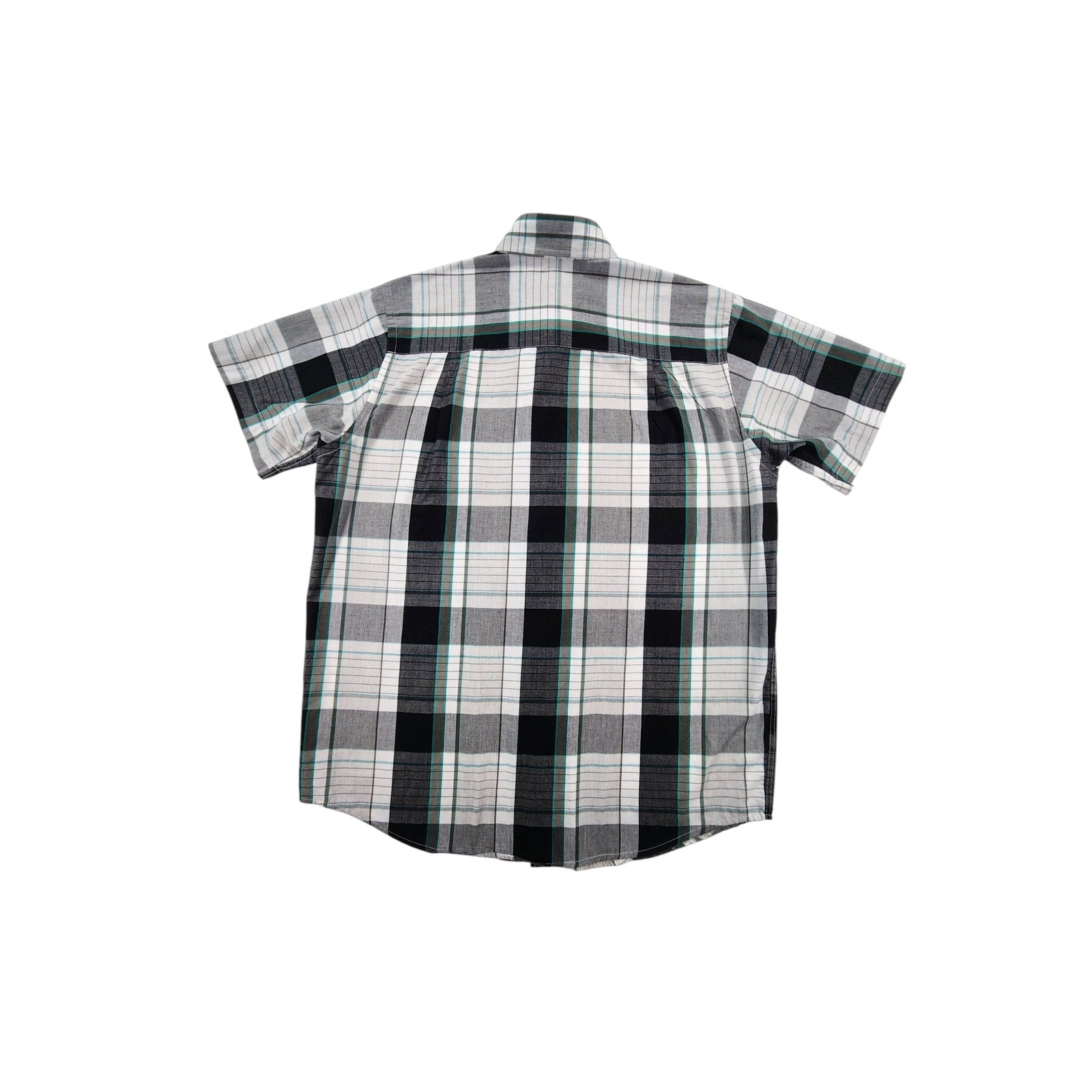 Beverly Hills Polo Club Men's Shirt S Plaid Short Sleeve Western Button Up