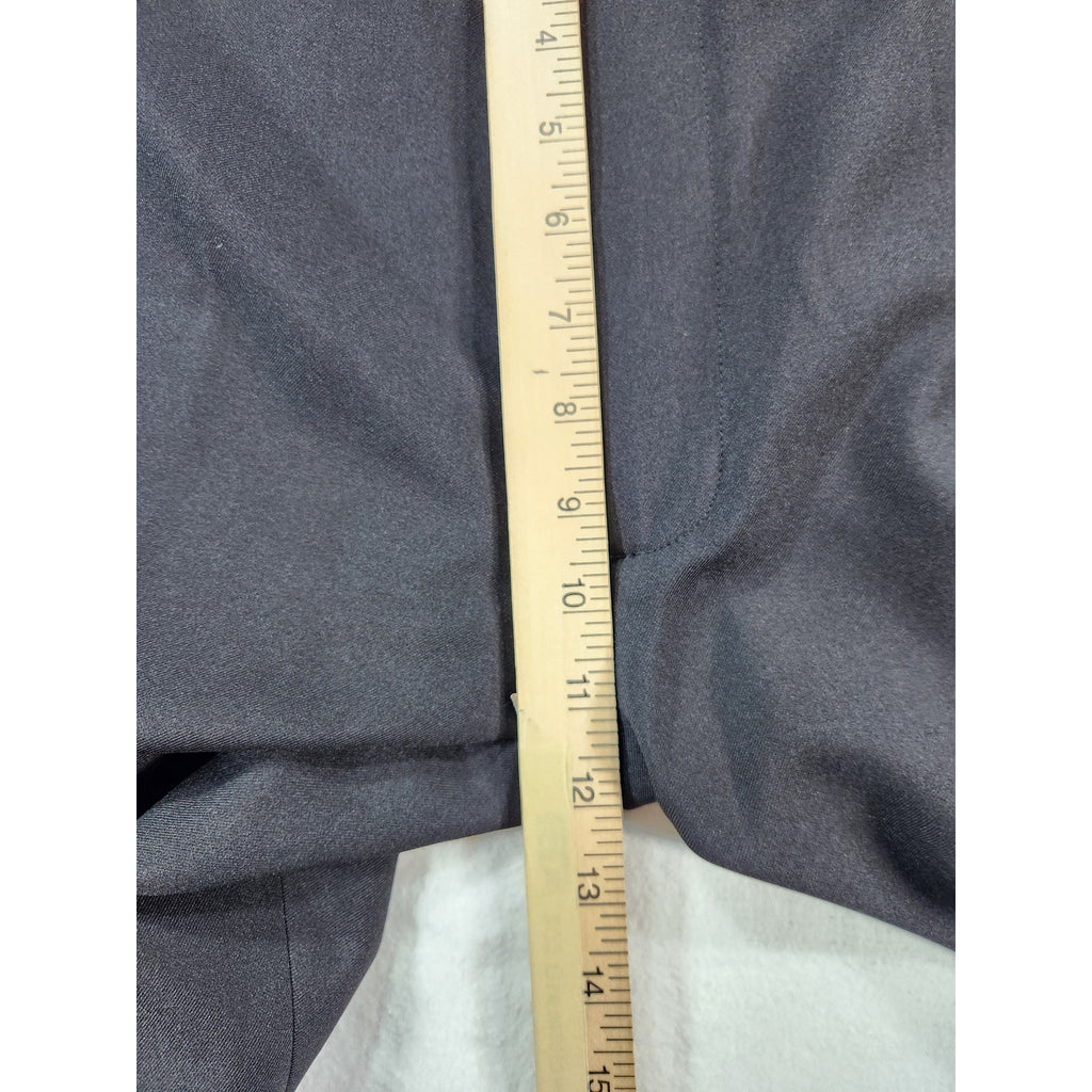 Haggar Men's Black Dress Pants Hidden Expandable Waistband 40x29 NWT