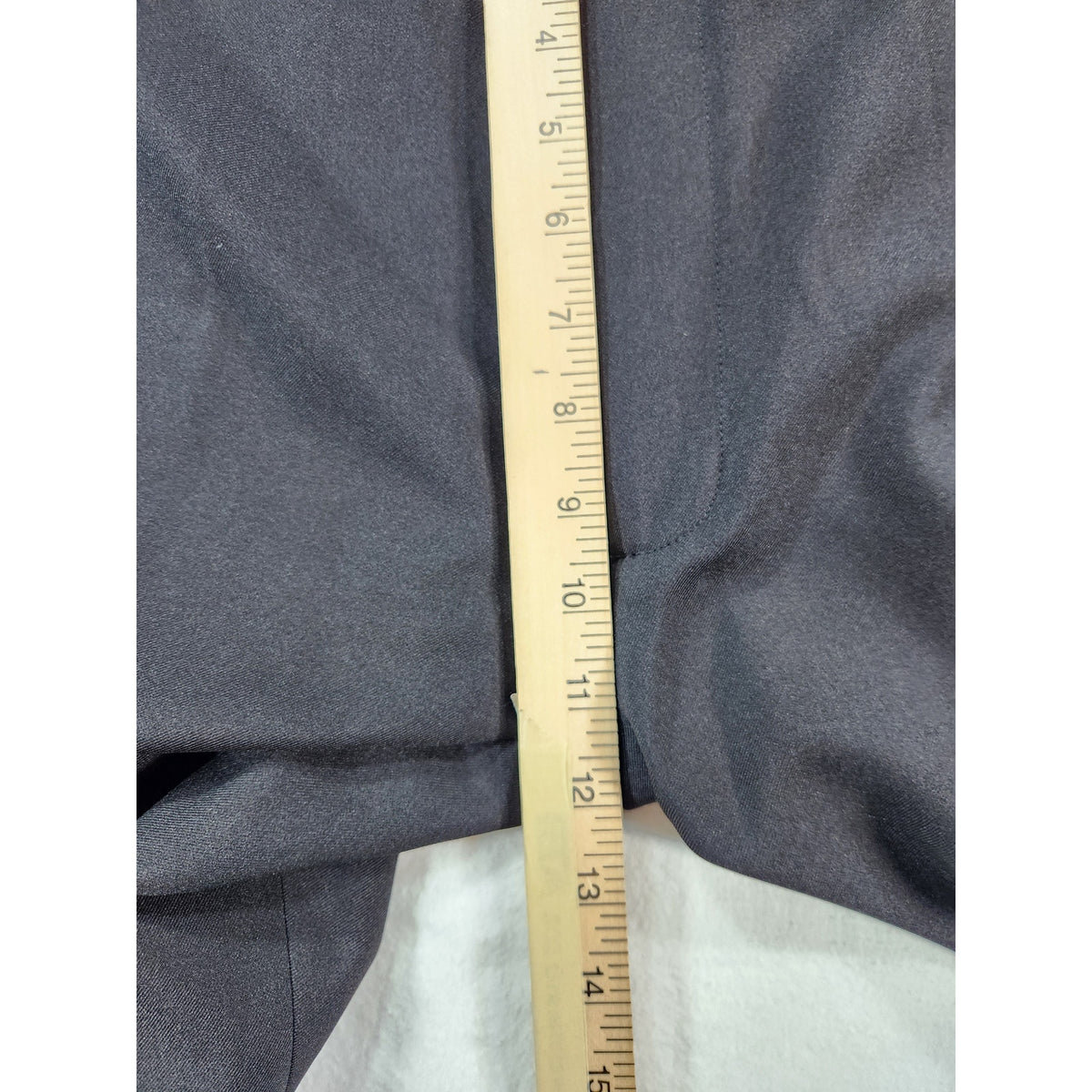 Haggar Men's Black Dress Pants Hidden Expandable Waistband 40x29 NWT