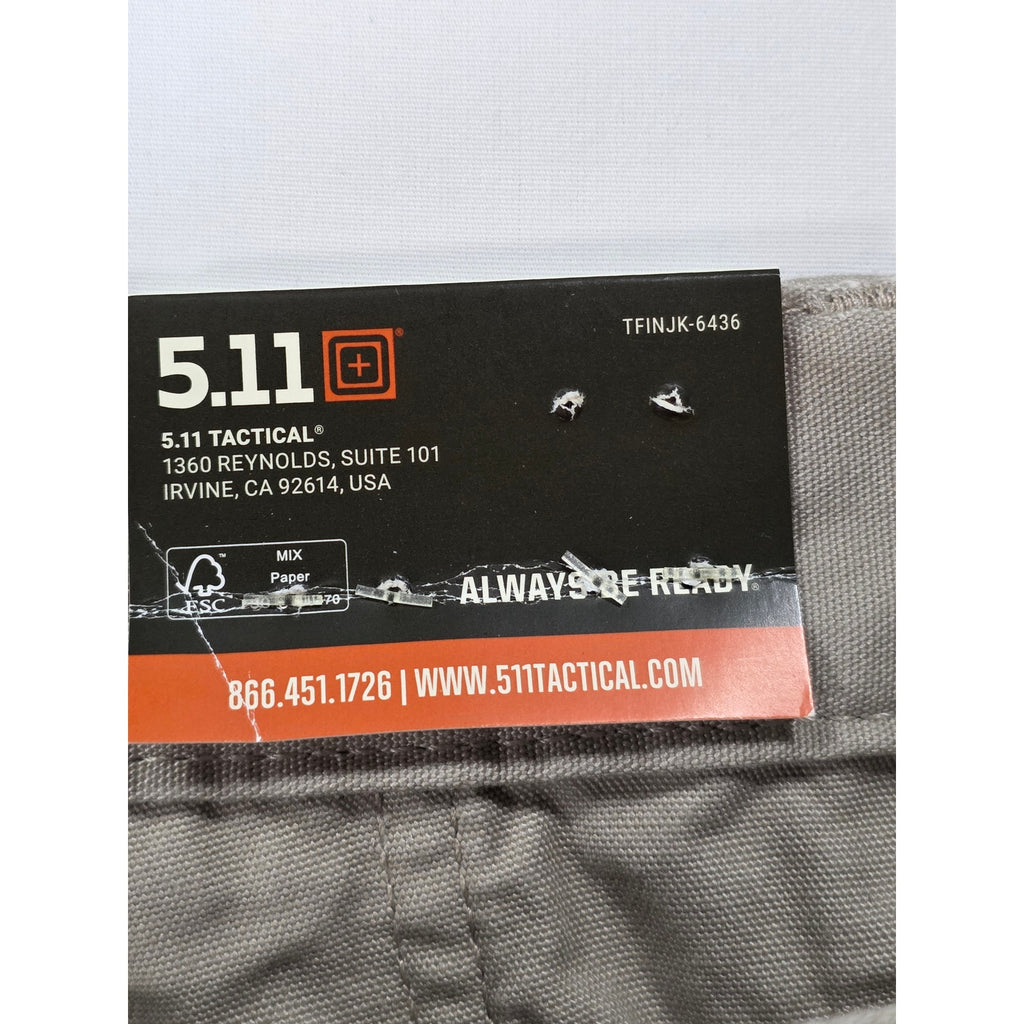 5.11 Tactical 74251 Original Mens 48L Khaki Cotton Cargo Work Pants NWT