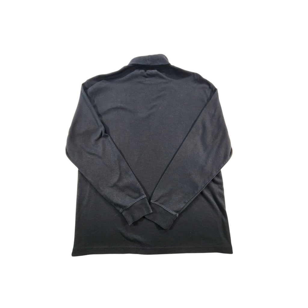 Saddlebred Men's Black Mock Neck Long Sleeve Pullover Shirt Size XL