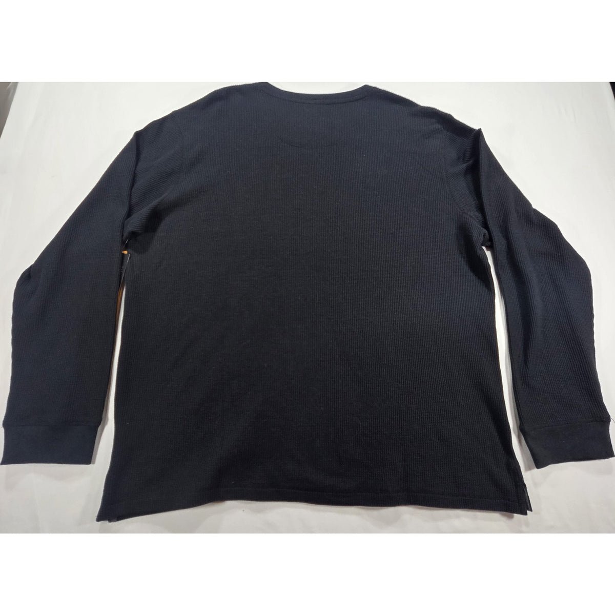 Lee Thermal Shirt Mens 2XL Black Waffle Knit Long Sleeve NWT