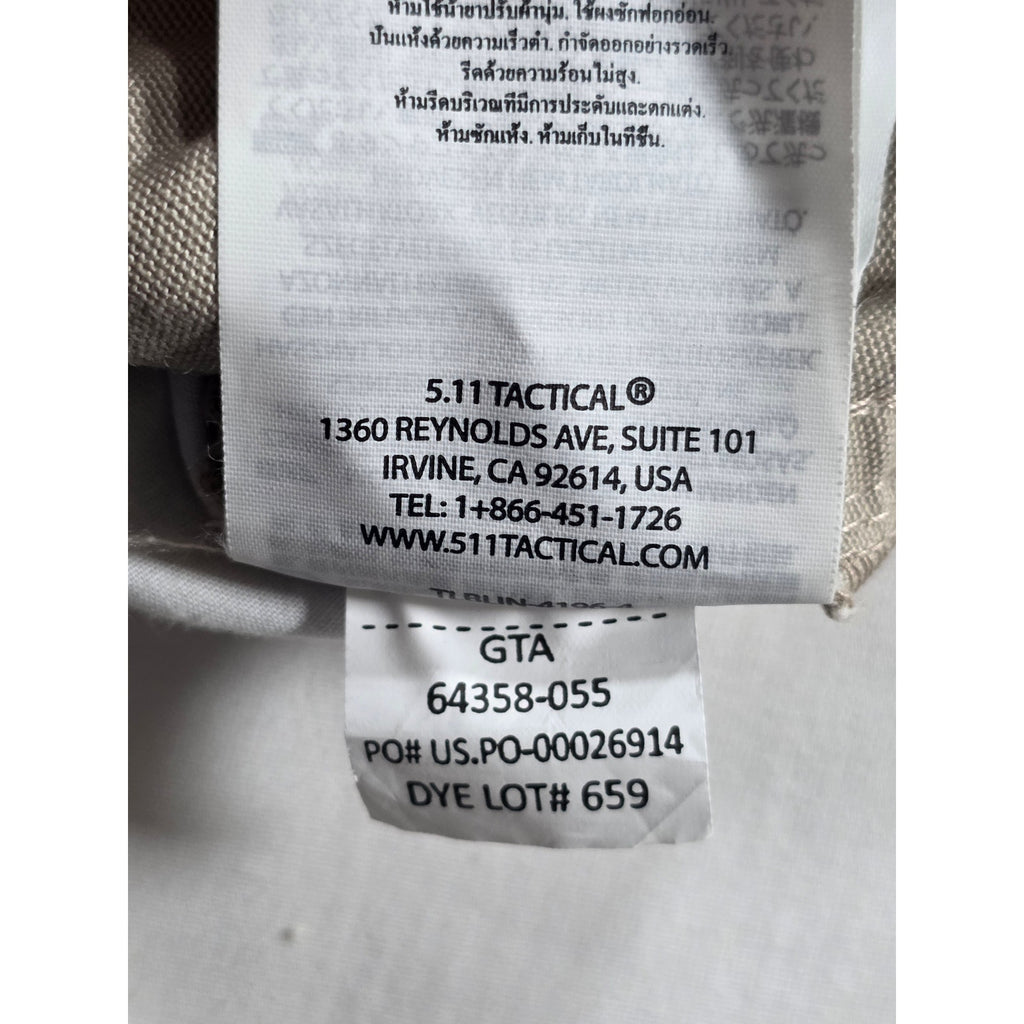 5.11 Tactical Womens Khaki Cargo Pants 20R Utility Workwear NWT
