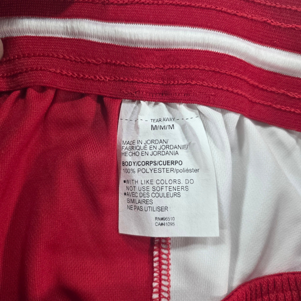 Under Armour Men’s Baseline Basketball Shorts Red White NWT Size M