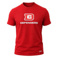 XFL DC Defenders Men's Red Graphic T-Shirt XL Football Fan Tee