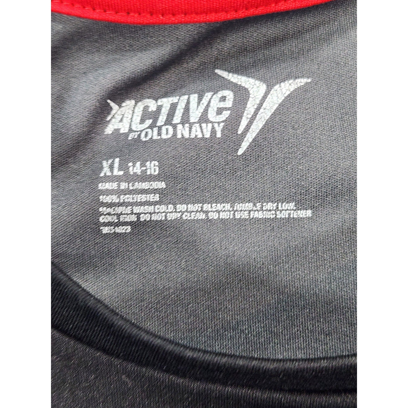 Active by Old Navy Men's Black Athletic Performance T-Shirt Size XL