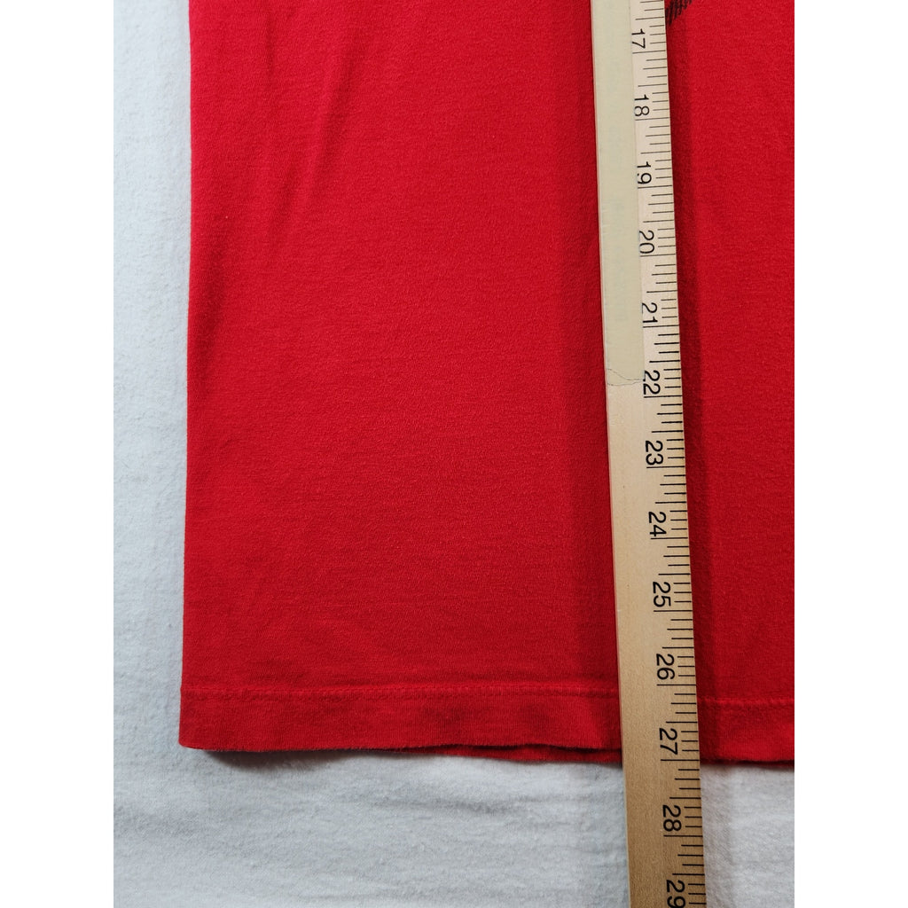 DC Comics The Flash Men's Red Graphic T-Shirt XL Superhero Tee