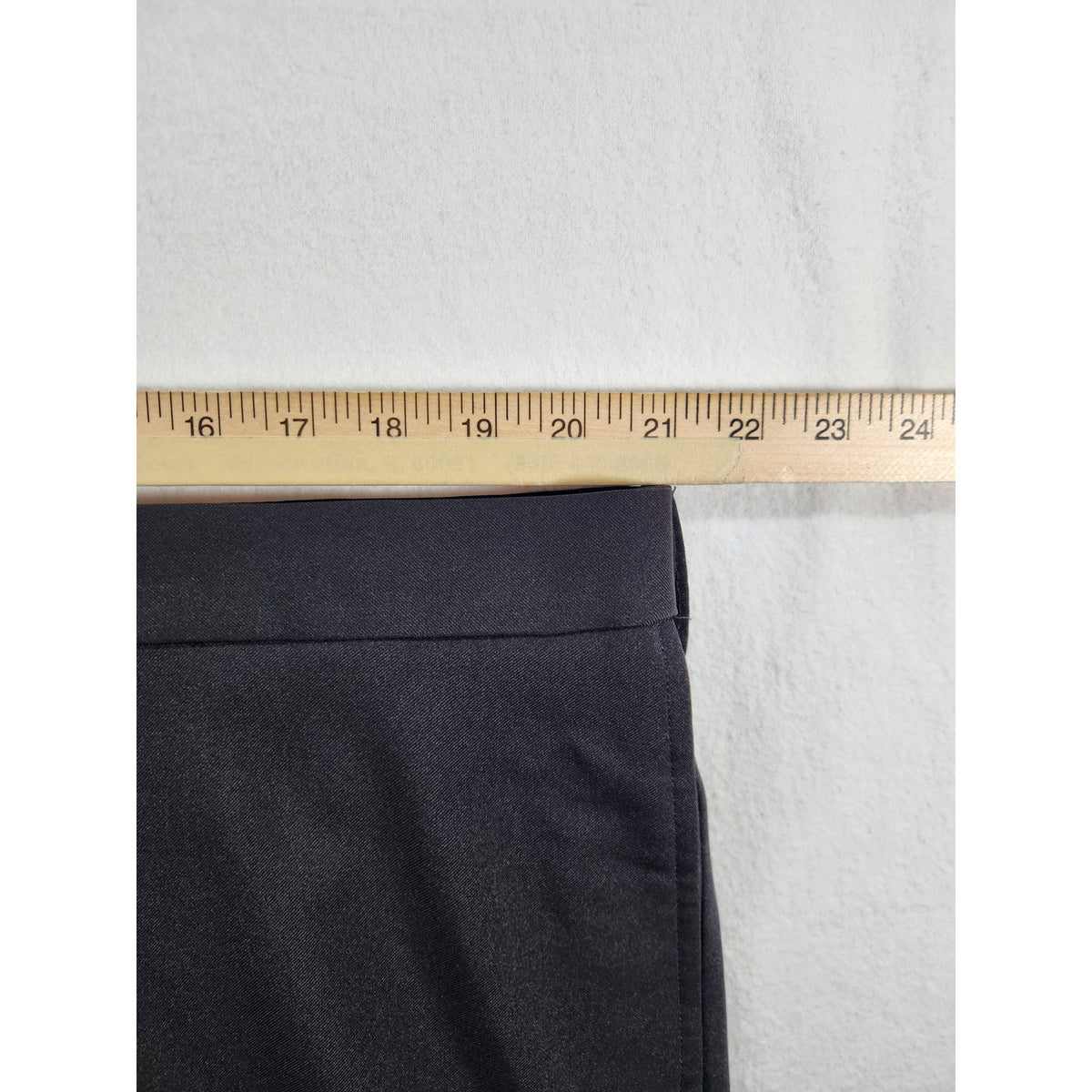 Haggar Men's Black Dress Pants Hidden Expandable Waistband 40x29 NWT