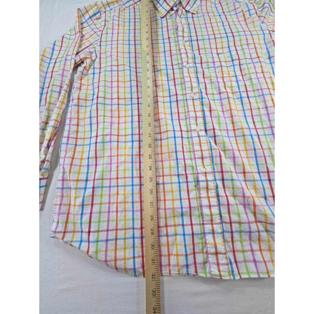 Paul & Shark Yachting Plaid Button Down Shirt – Size L