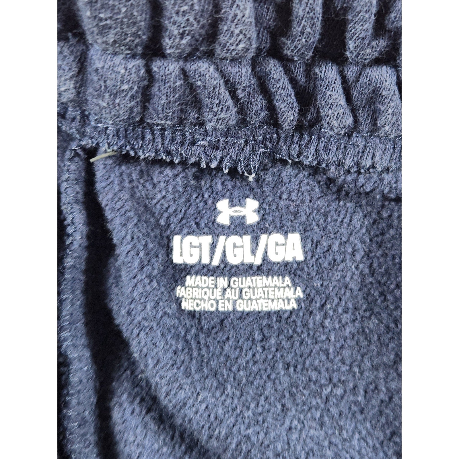 Under Armour Men's Jogger Sweatpants Large Tall LGT Blue Drawstring Tapered