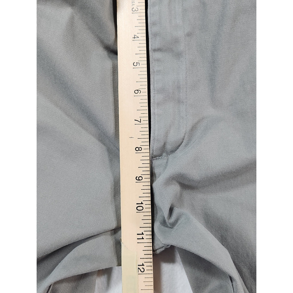 Lee Extreme Comfort Men's Gray Straight Fit Khaki Pants 36x29