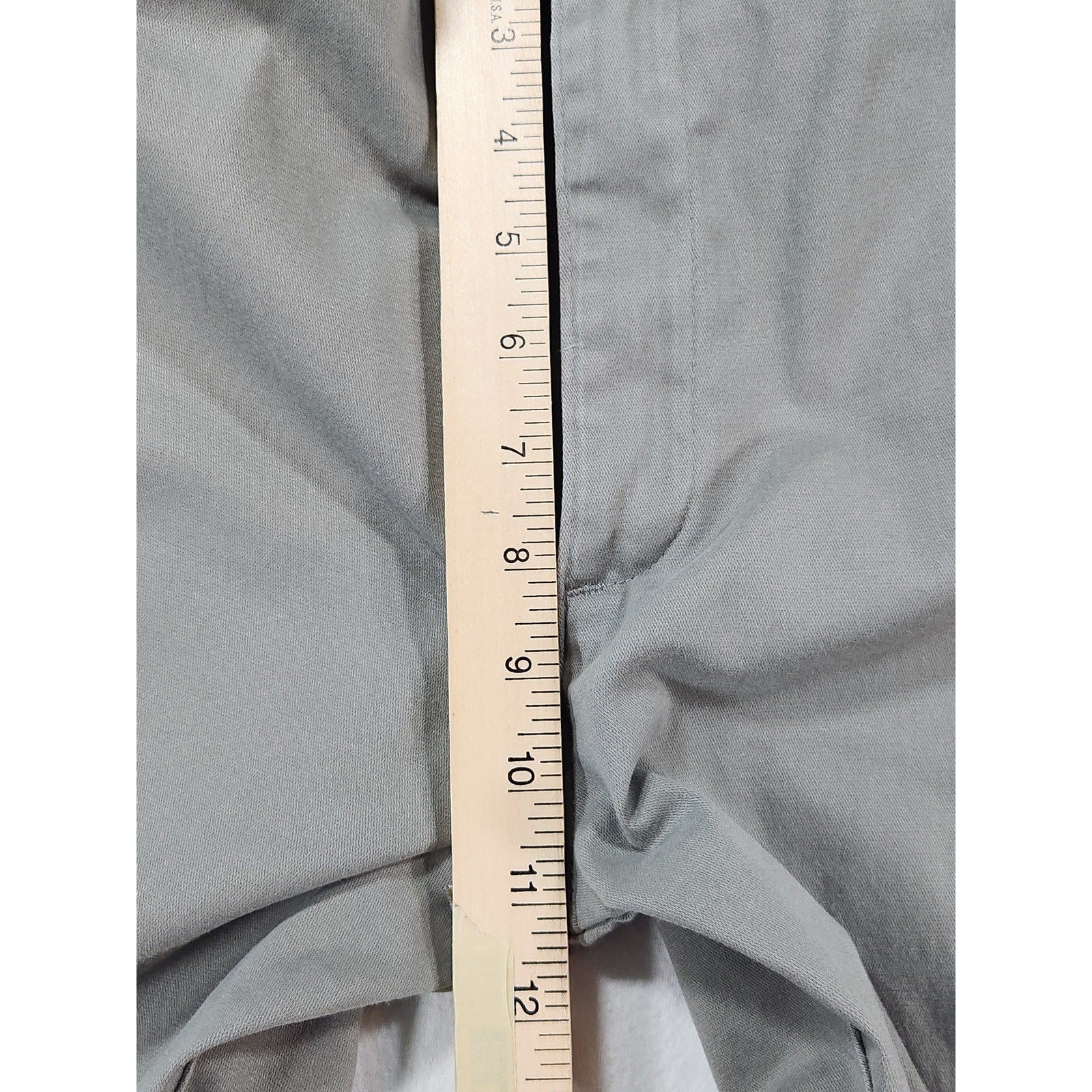 Lee Extreme Comfort Men's Gray Straight Fit Khaki Pants 36x29