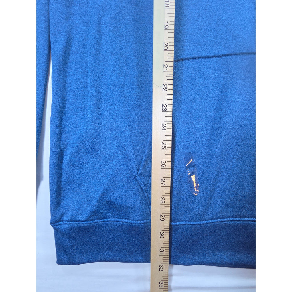 Reebok Mens XXL Blue Performance Graphic Logo Pullover Hoodie 3RSMJ1389 NWT