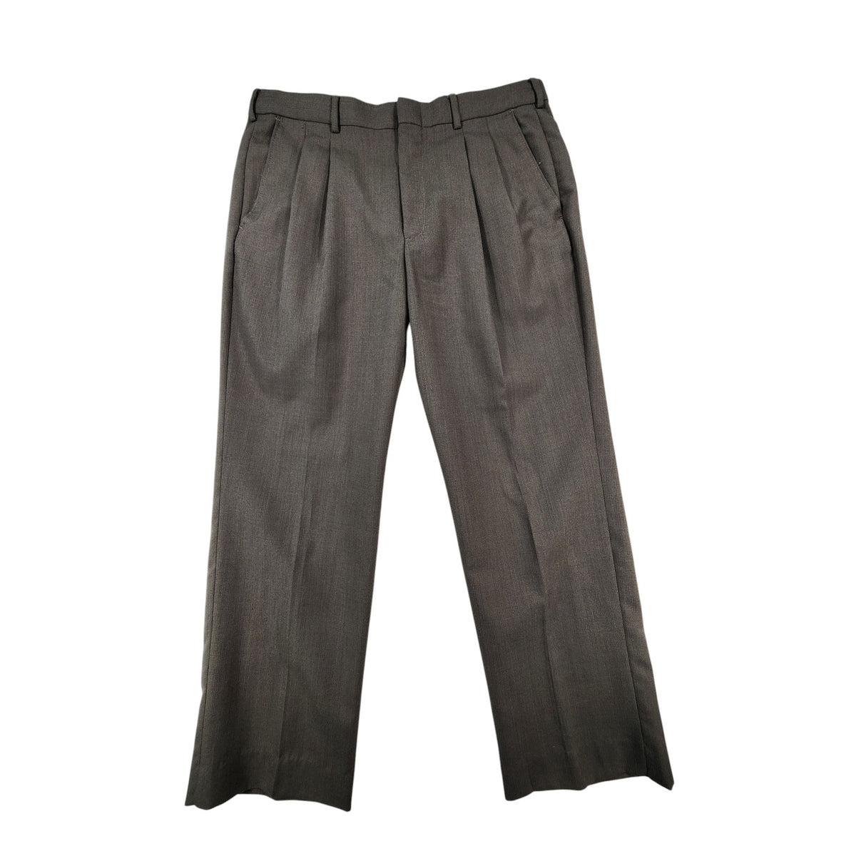 TownCraft Men's Brown Two Piece Suit 44R Jacket Matching Dress Pants
