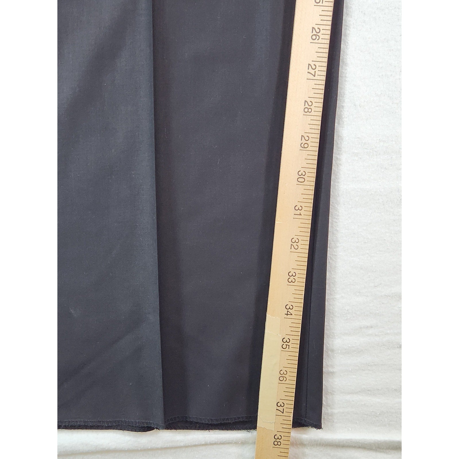 Vittorio St. Angelo Men's Pleated Black Dress Pants 50W NWT Unhemmed