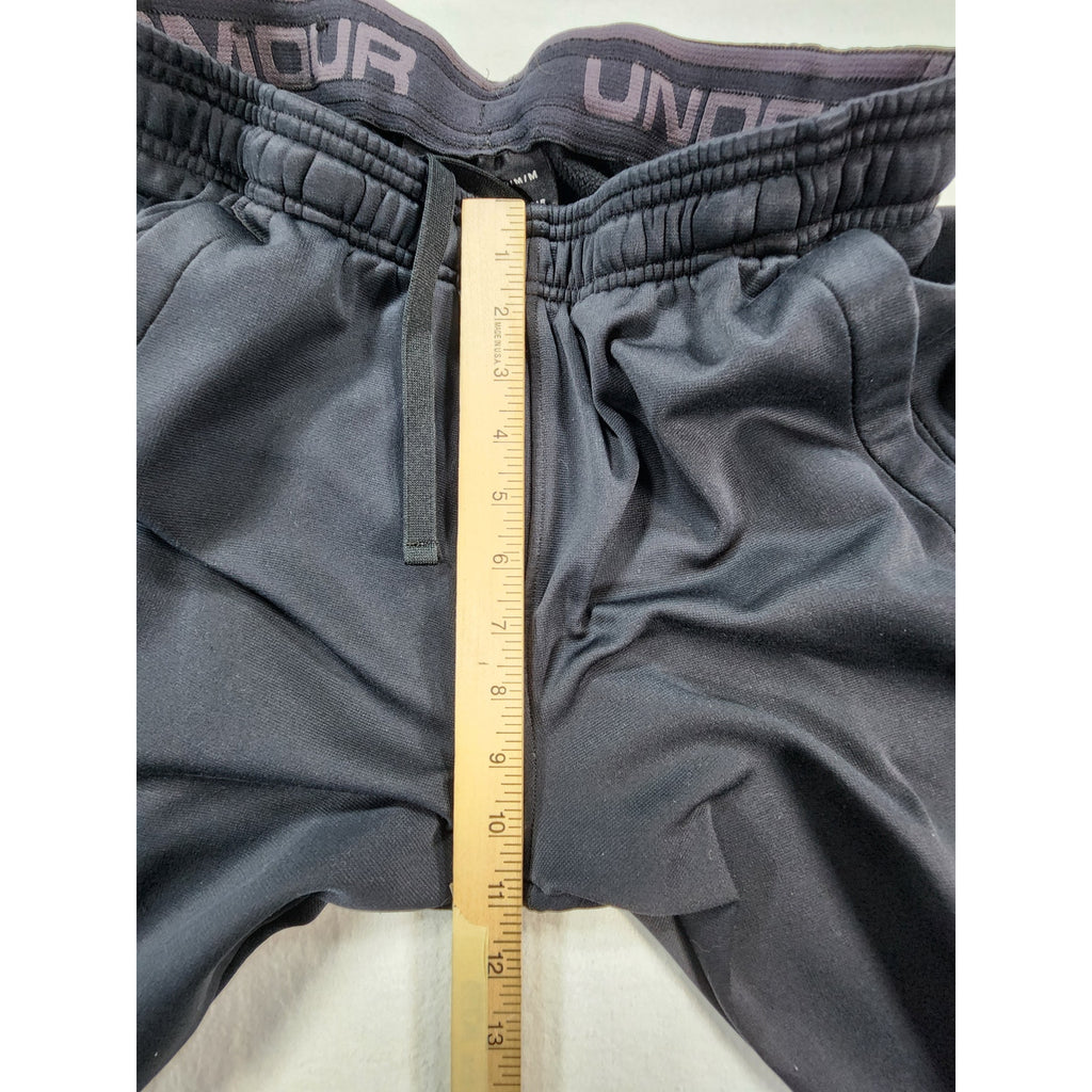 Under Armour Men's Black Tapered Jogger Sweatpants Size M Athletic