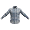 Joseph Abboud Men's Dress Shirt Brown Gray Plaid XXL NWT Long Sleeve