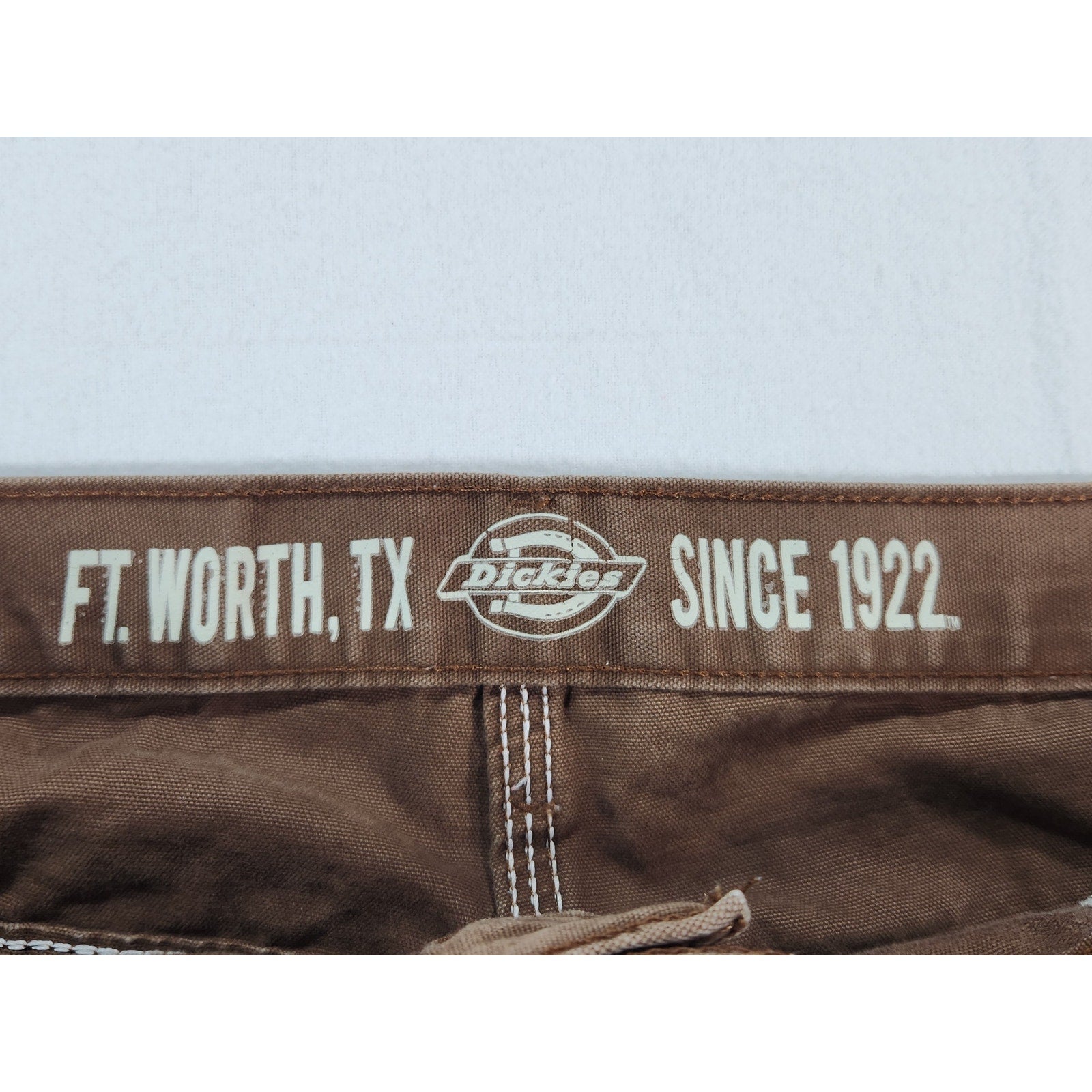 Dickies Men's Brown Relaxed Fit Carpenter Pants 34x30