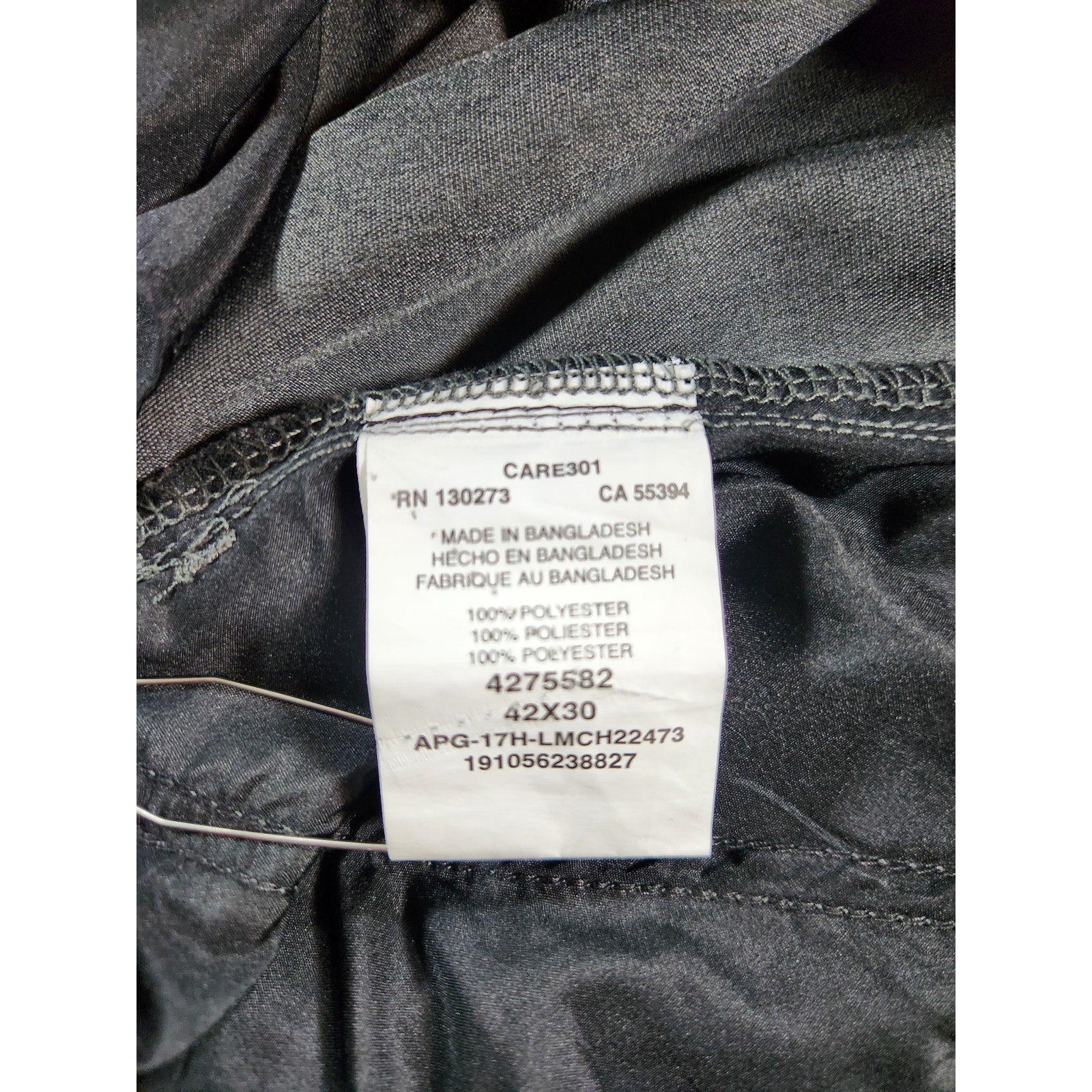 Lee Performance Series Men's Gray Dress Pants Slacks 42x30