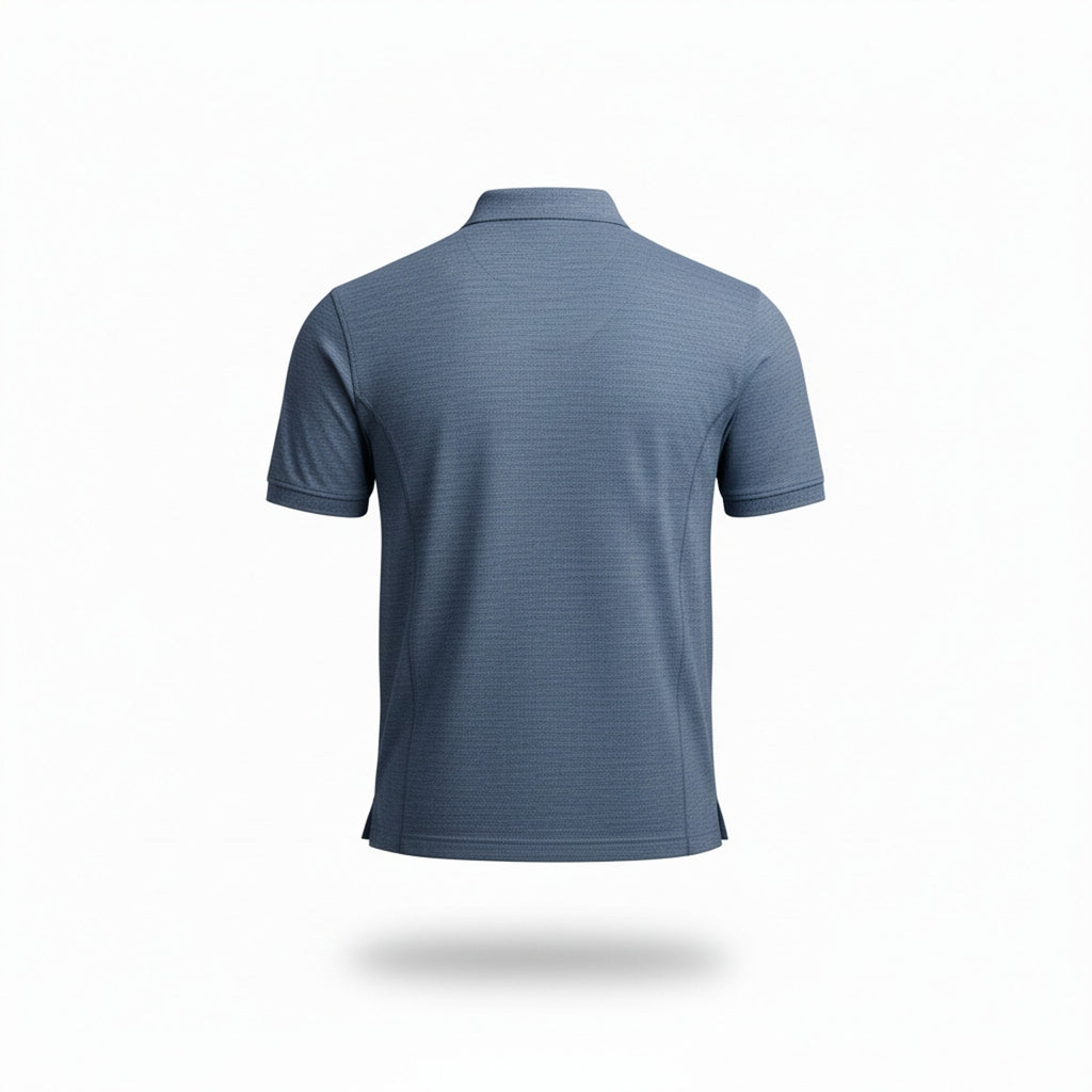 St Johns Bay Polo Shirt Mens 2XL Blue NWT Short Sleeve Performance Casual Golf