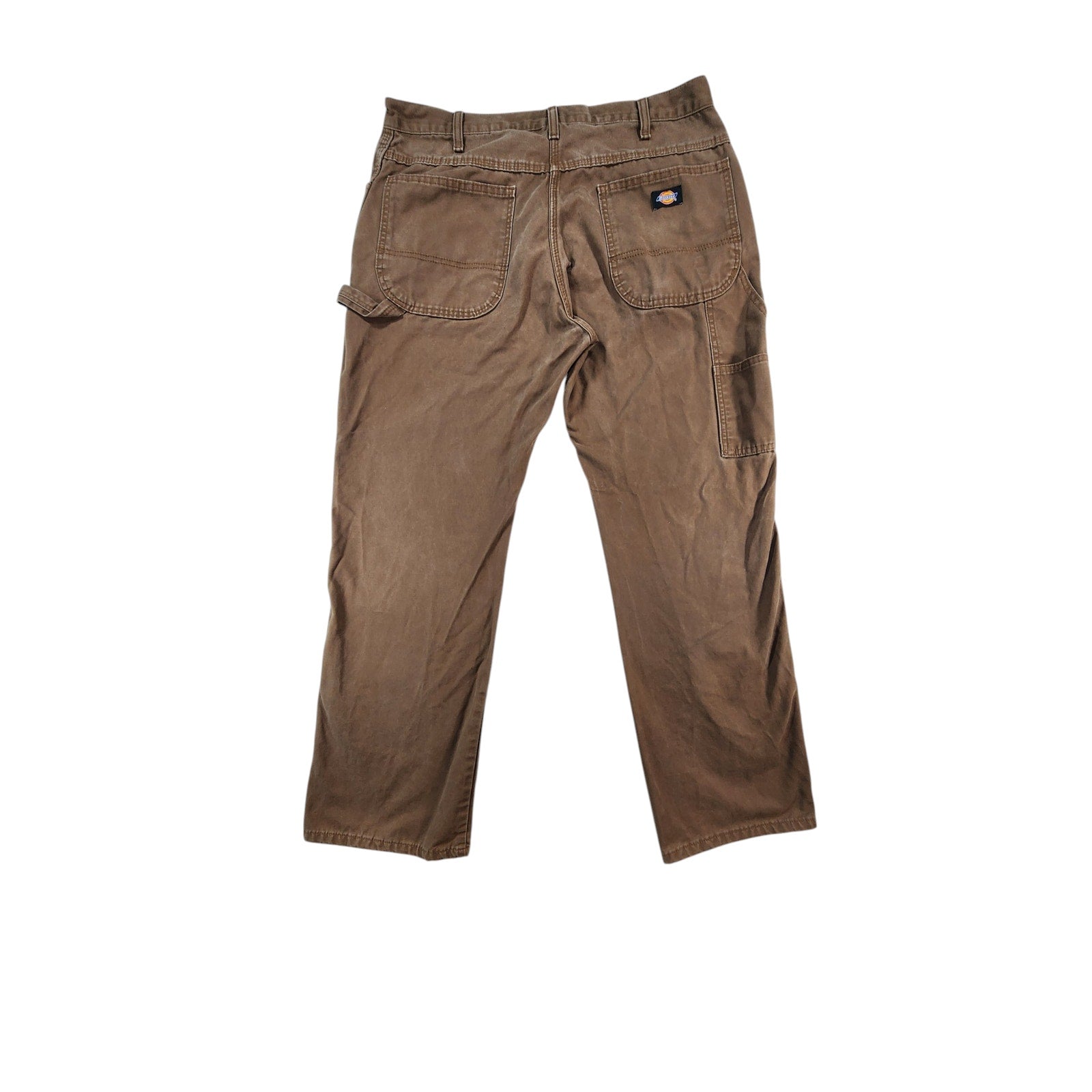 Dickies Men's Brown Relaxed Fit Carpenter Pants 34x30