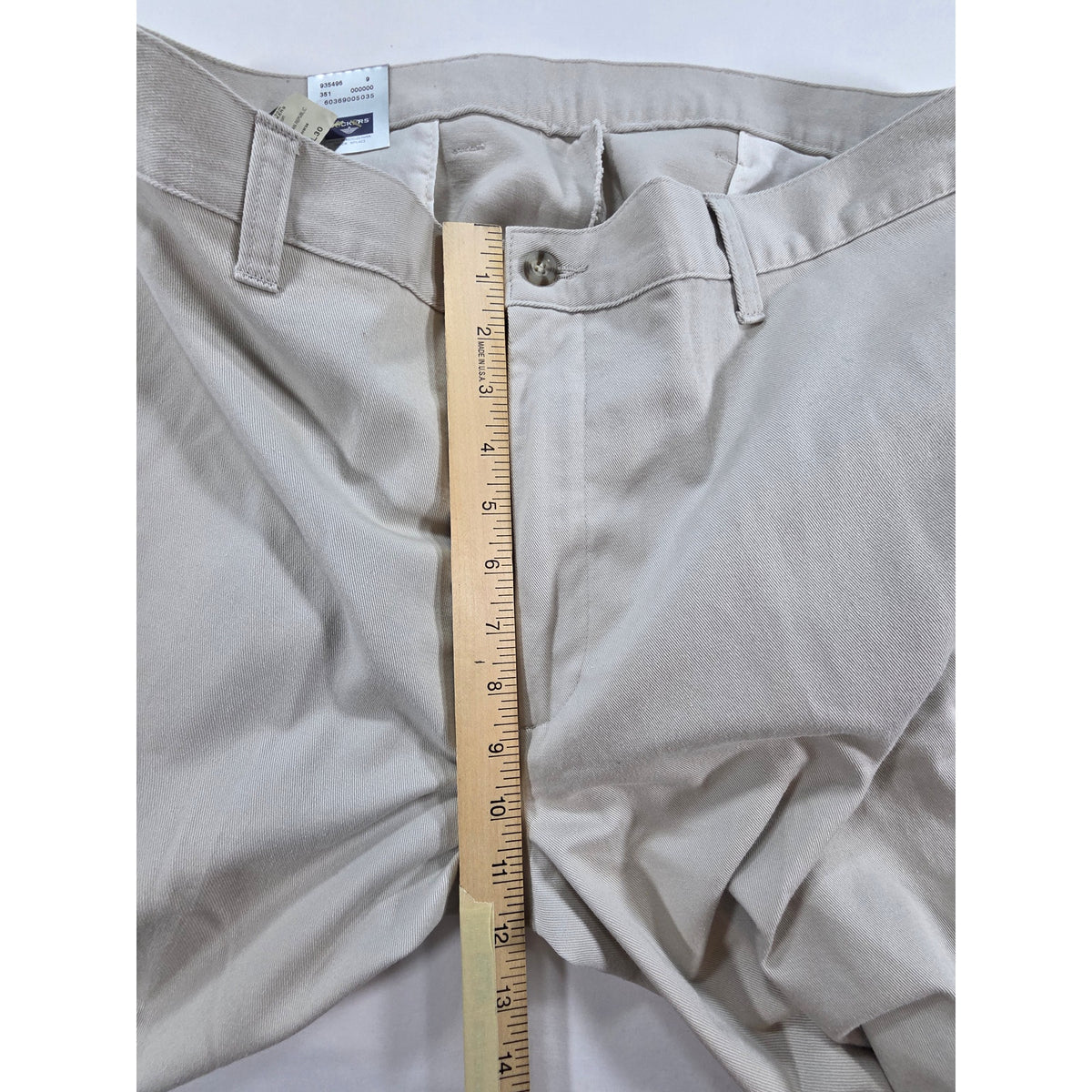 Dockers Khaki Pants Mens 36x30 Classic Fit Flat Front NWT Work Casual