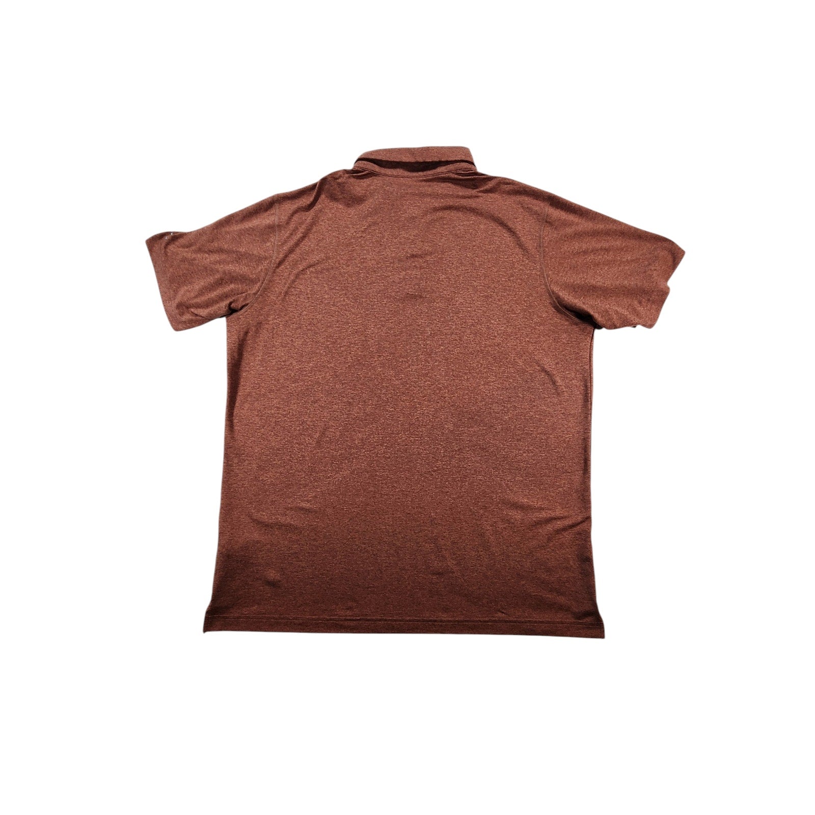 Columbia Omni-Wick Men's Polo Shirt Rust Short Sleeve Size L
