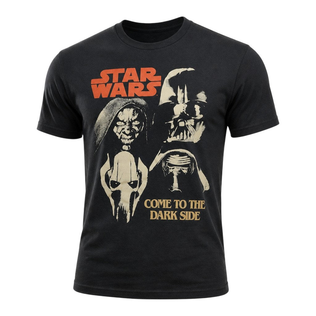 Star Wars Mad Engine Men's Come to the Dark Side Graphic T-Shirt Size L