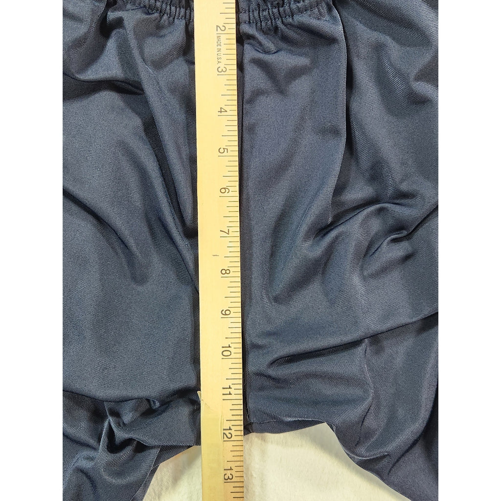 Adidas Men's Blue Tricot Jogger Track Pants White 3-Stripes Size L
