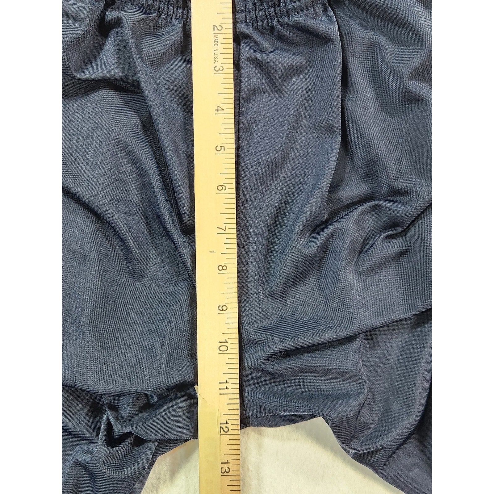 Adidas Men's Blue Tricot Jogger Track Pants White 3-Stripes Size L