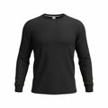 Lee Thermal Shirt Mens 2XL Black Waffle Knit Long Sleeve NWT
