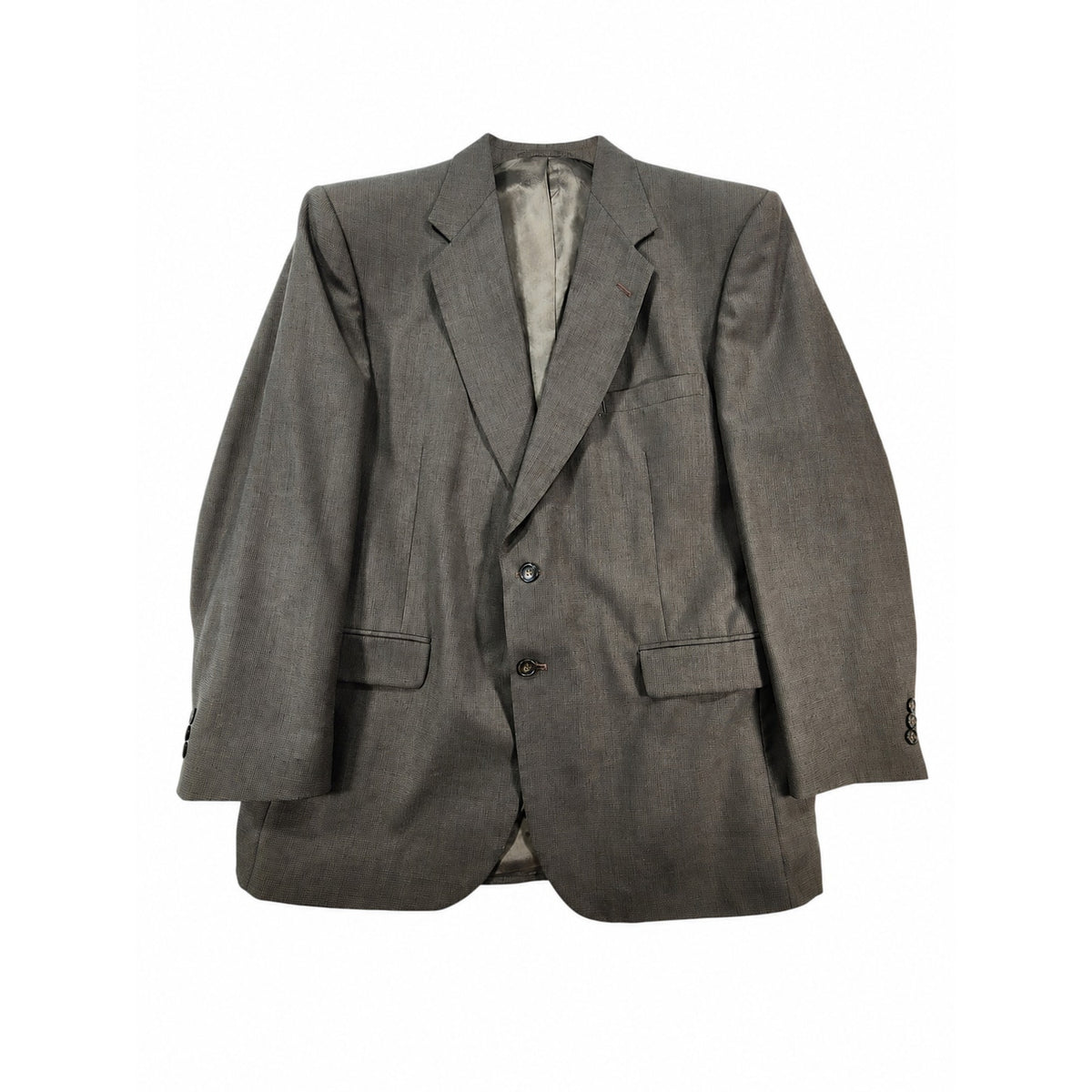 TownCraft Men's Brown Two Piece Suit 44R Jacket Matching Dress Pants