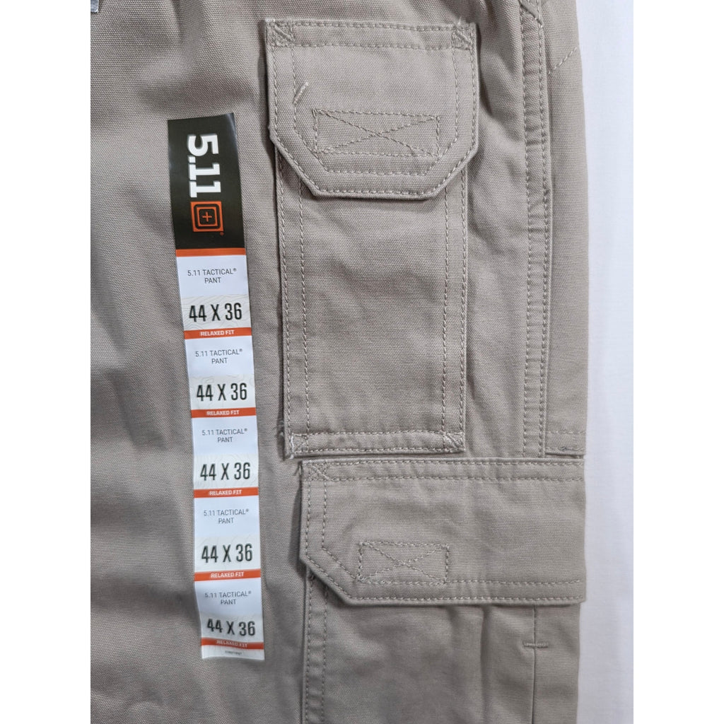 5.11 Tactical Mens Khaki Cargo Pants 44x36 NWT Tactical Workwear