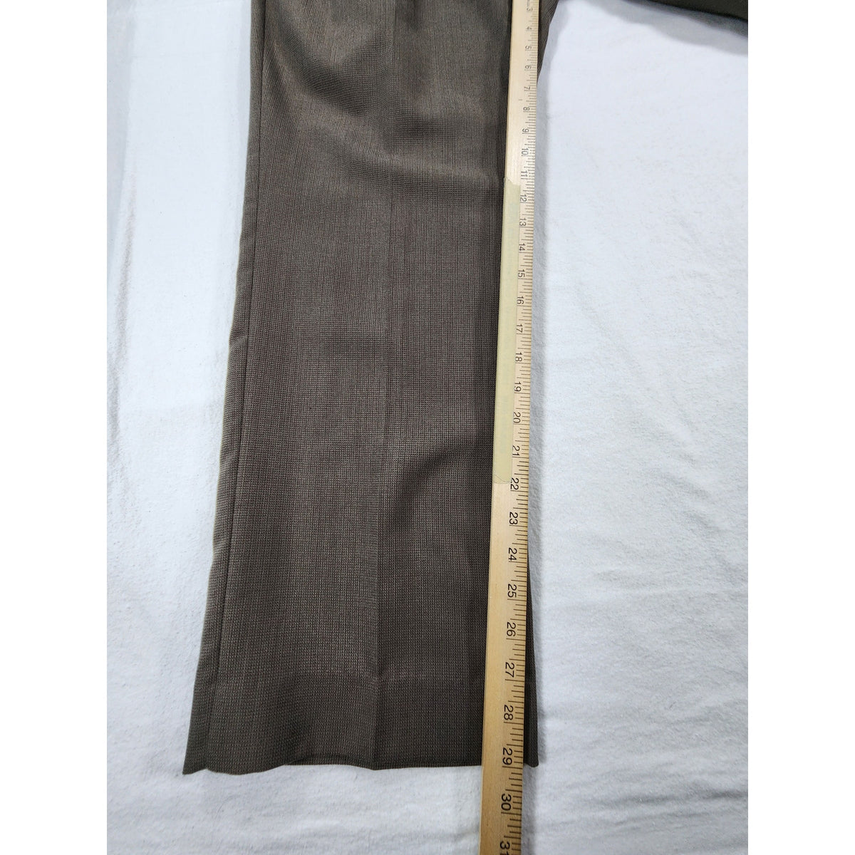TownCraft Men's Brown Two Piece Suit 44R Jacket Matching Dress Pants