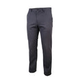 Savane Men's Comfort Waist Black Khaki Pants 36x29