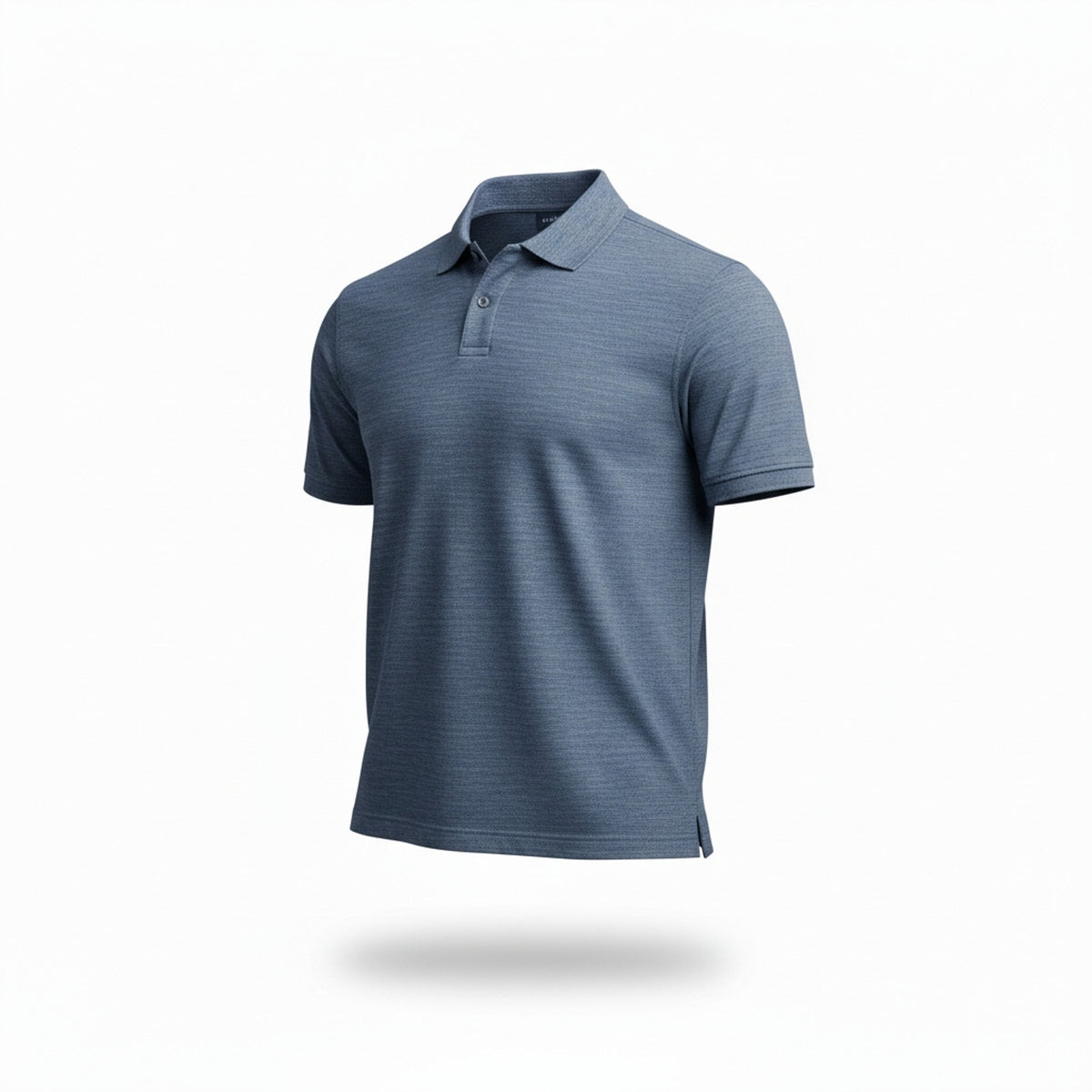 St Johns Bay Polo Shirt Mens 2XL Blue NWT Short Sleeve Performance Casual Golf