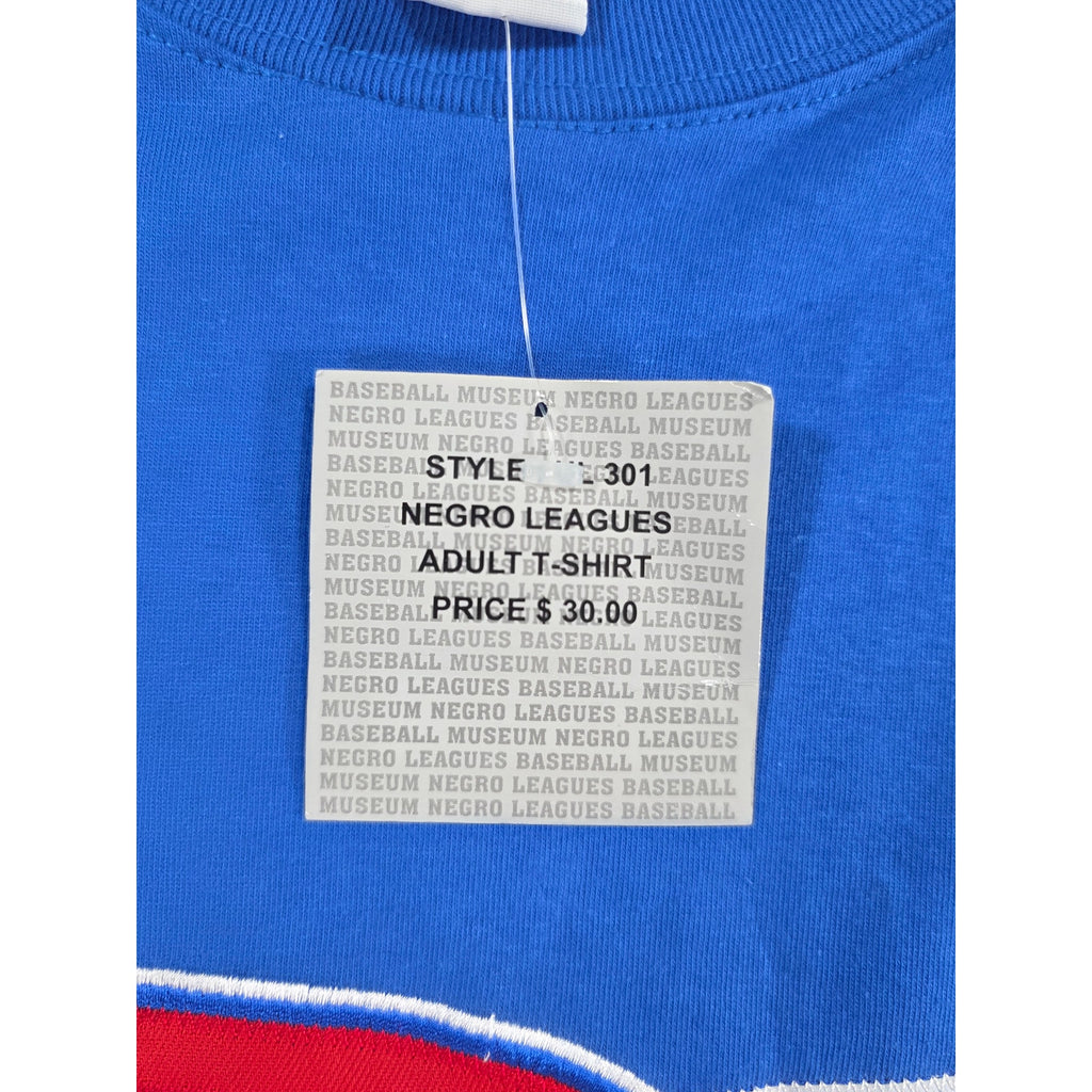 Negro Leagues Baseball Museum Philly T Shirt Mens 2XL NWT Blue