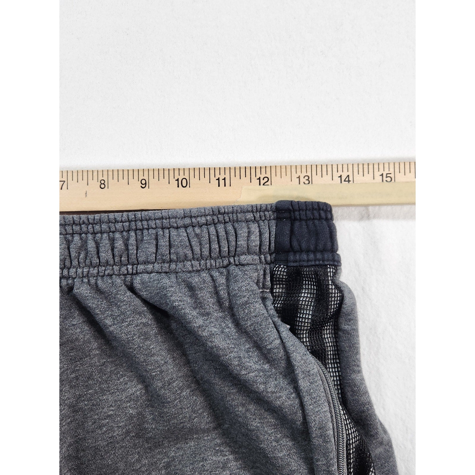 Adidas Men's Gray 3-Stripes Jogger Sweatpants Size S