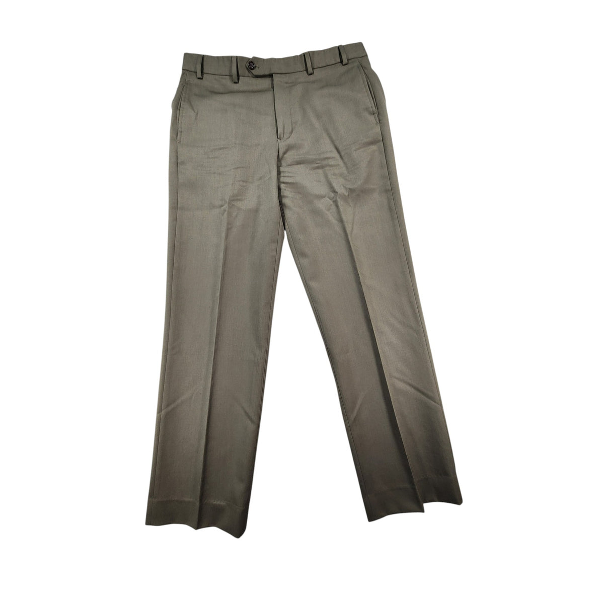 Brooks Brothers Madison Fit Men's Tan Dress Pants 34x32 Flat Front
