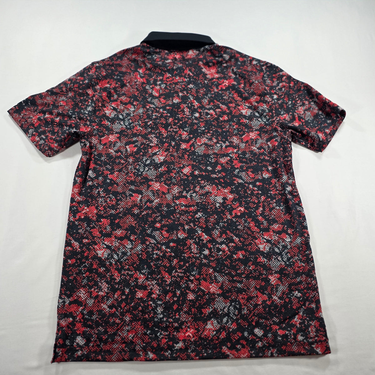 Under Armour Men’s Performance Golf Polo Red Black Pattern NWT Size S