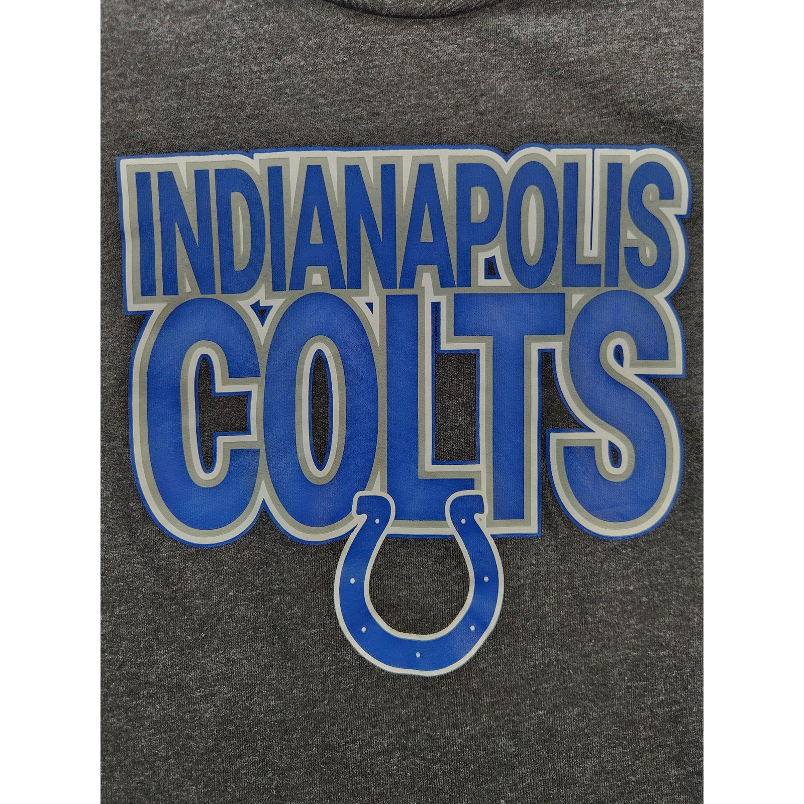 NFL Team Apparel Indianapolis Colts Men's Long Sleeve Sleep Shirt Size S