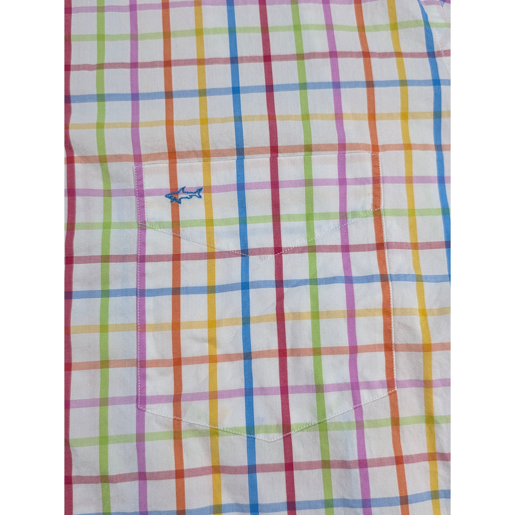 Paul & Shark Yachting Plaid Button Down Shirt – Size L