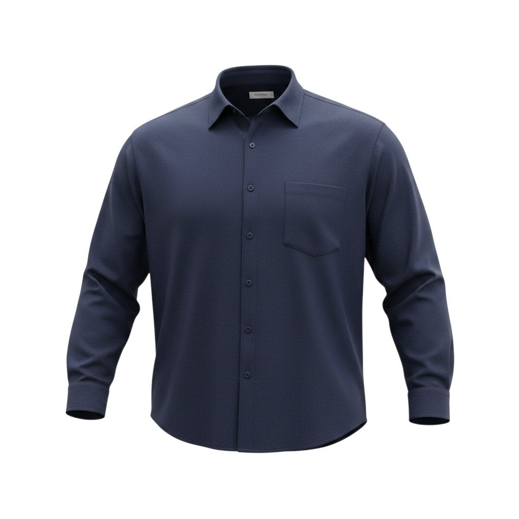 Coofandy Men's Long Sleeve Button Up Shirt Black XL NWT