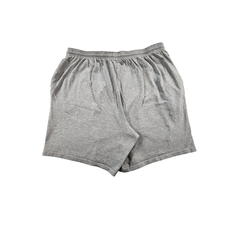 Champion Men's Shorts 2XL Gray Athletic Drawstring Gym Workout Lounge Logo